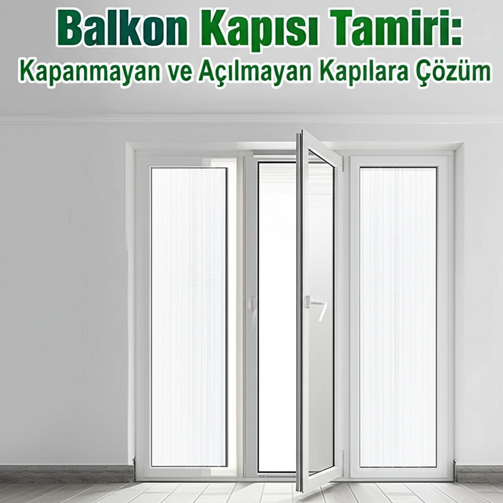 Balkon Kapısı Tamiri: Kapanmayan ve Açılmayan Kapılara Çözüm