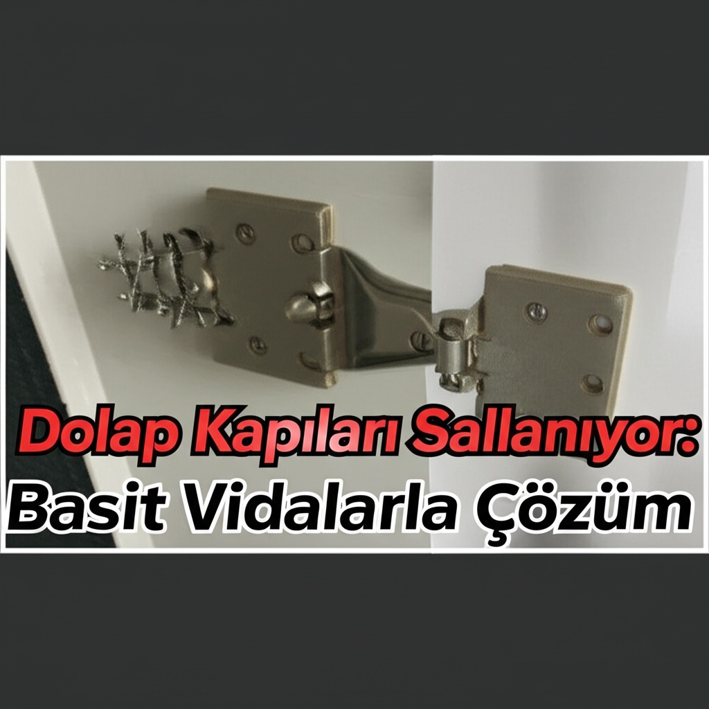 Dolap Kapıları Sallanıyor: Basit Vidalarla Çözüm