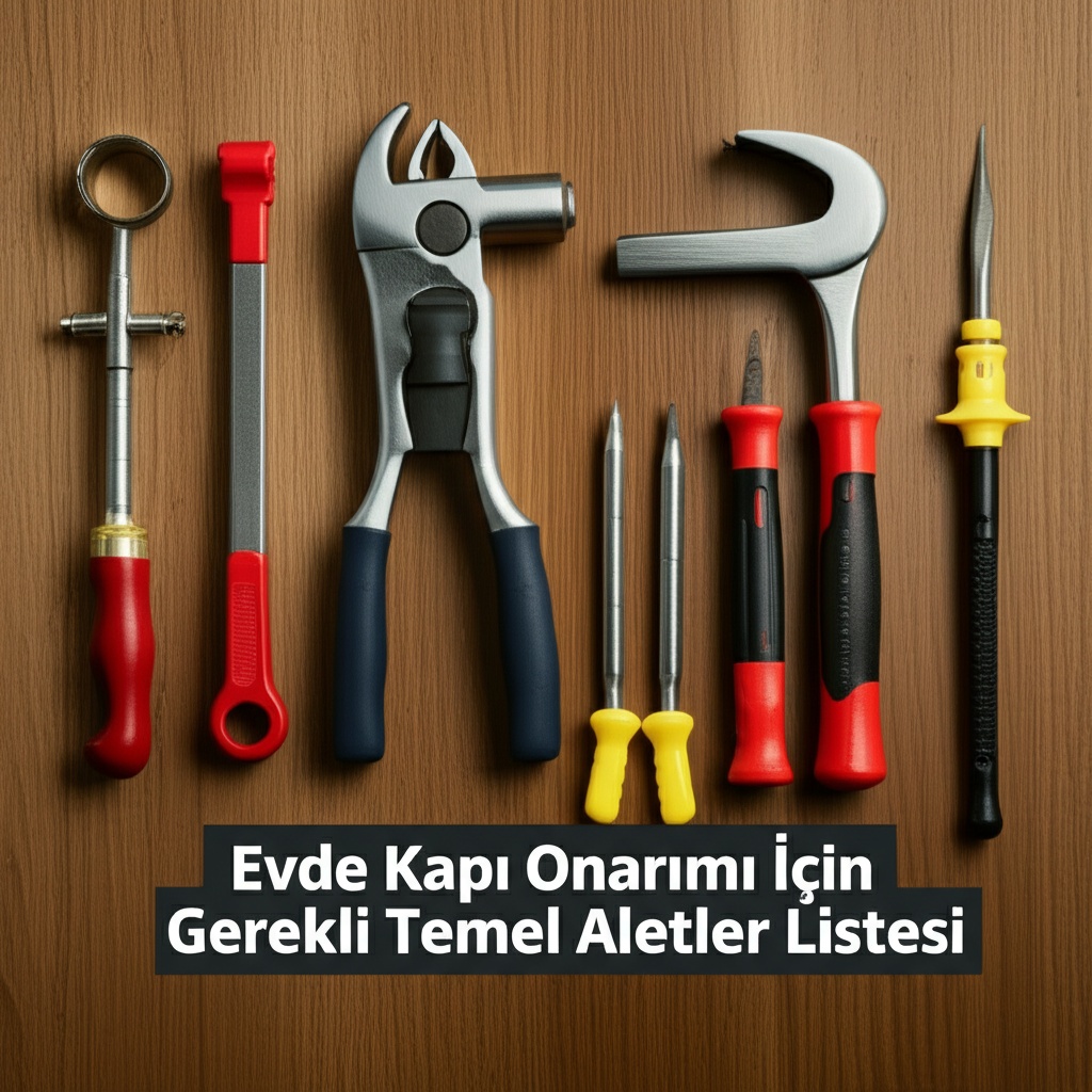 Evde Kapı Onarımı İçin Gerekli Temel Aletler Listesi