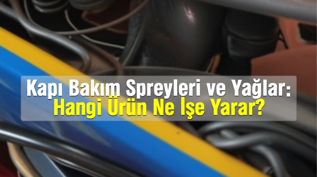 Kapı Bakım Spreyleri ve Yağlar: Hangi Ürün Ne İşe Yarar?