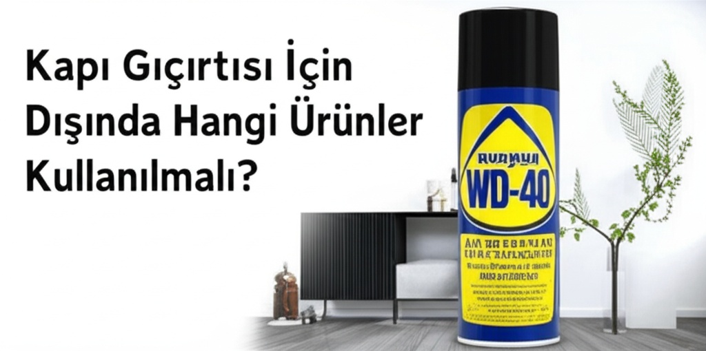Kapı Gıcırtısı İçin WD-40 Dışında Hangi Ürünler Kullanılmalı?