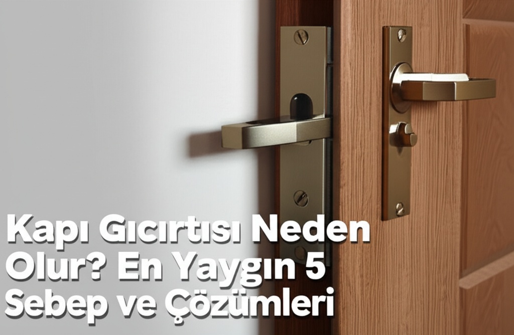 Kapı Gıcırtısı Neden Olur? En Yaygın 5 Sebep ve Çözümleri
