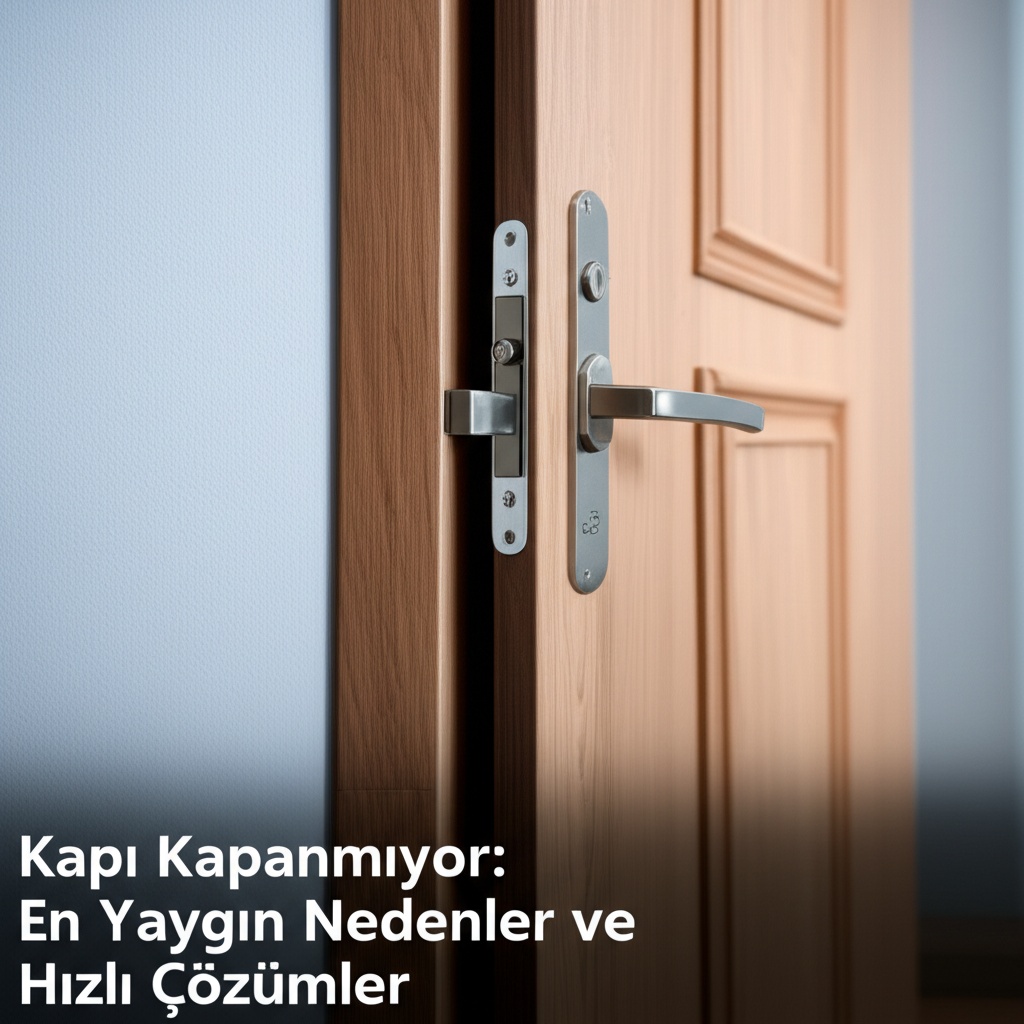 Kapı Kapanmıyor: En Yaygın Nedenler ve Hızlı Çözümler