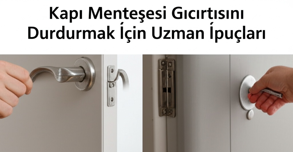 Kapı Menteşesi Gıcırtısını Durdurmak İçin Uzman İpuçları