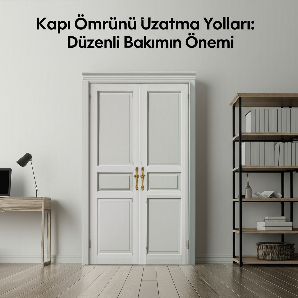 Kapı Ömrünü Uzatma Yolları: Düzenli Bakımın Önemi