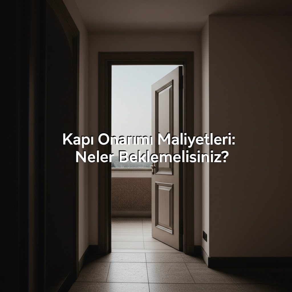 Kapı Onarımı Maliyetleri: Neler Beklemelisiniz?