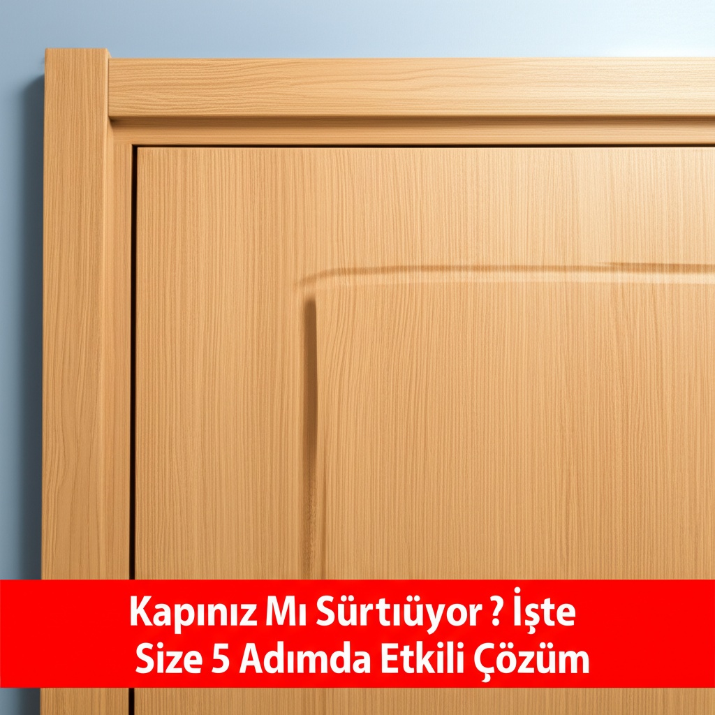 Kapınız Mı Sürtüyor? İşte Size 5 Adımda Etkili Çözüm