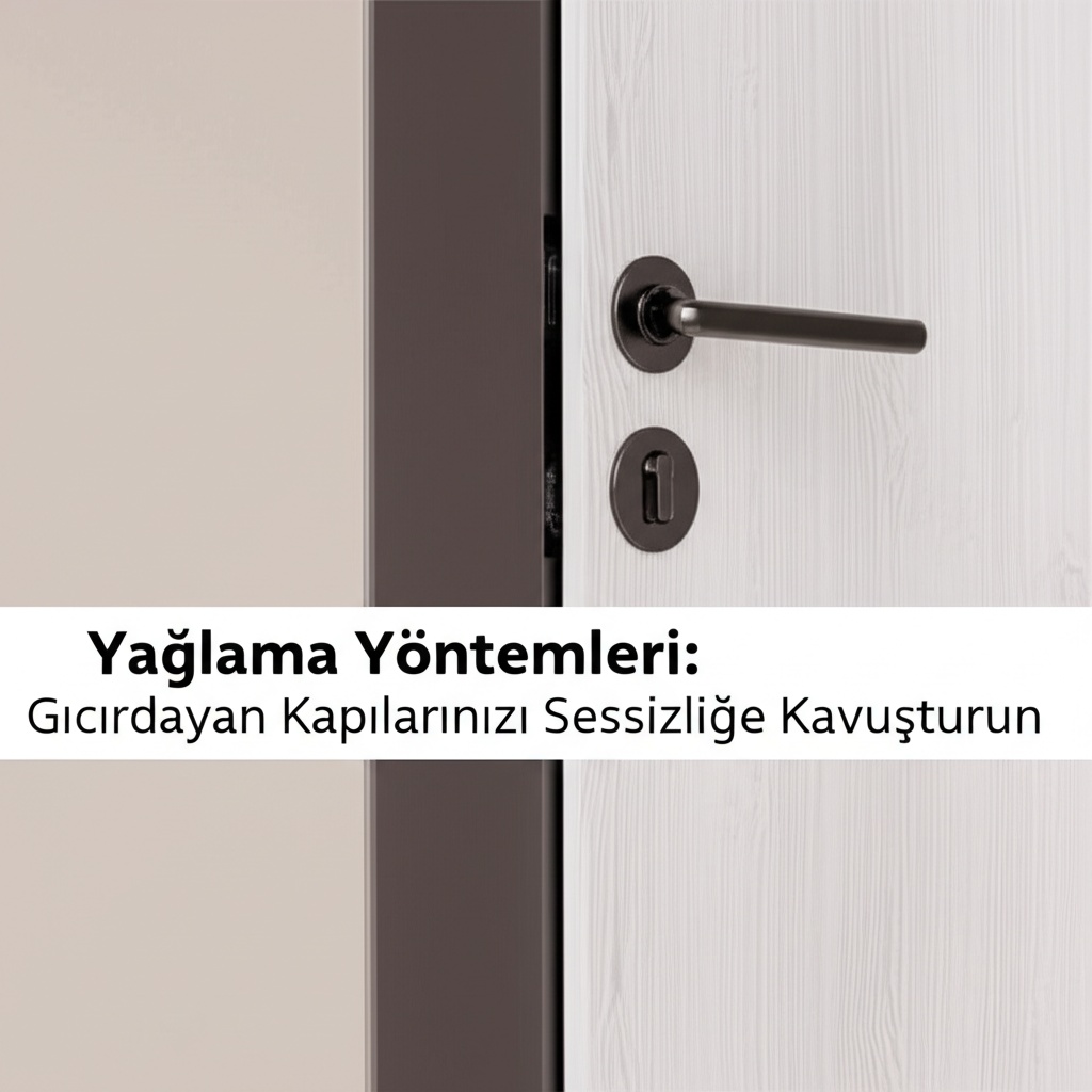 Yağlama Yöntemleri: Gıcırdayan Kapılarınızı Sessizliğe Kavuşturun